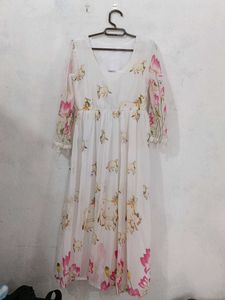 Elegant Printed Dress