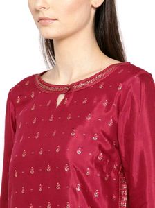 Aurelia Maroon Kurta