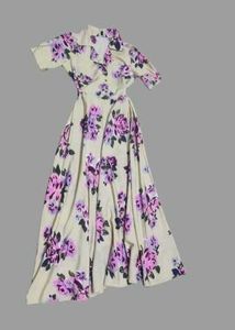 Floral Print Maxi Dress