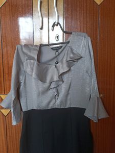 Black Dress( Latin Quaters) Size - M