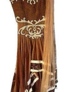 2 In 1 Partywear Gown & Suit