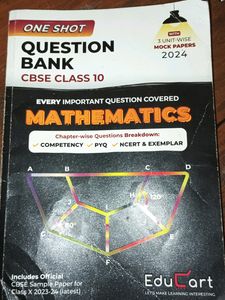 Educart Maths Book Class 10 2023 24