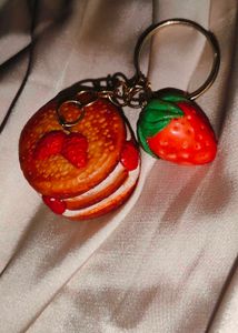 Cute Dessert Keychain