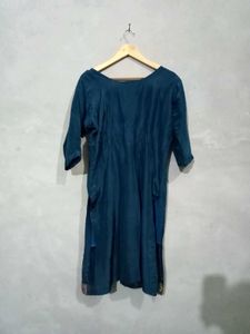 Elegant Blue Embroidered Salwar suit