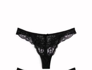 Black Lace Thong