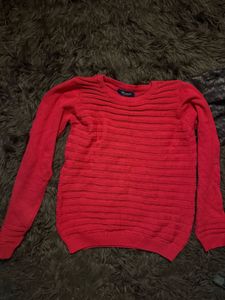 Red Knitted Sweater