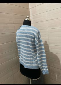 New with tag Striped 'Beach' Pullover Sweater