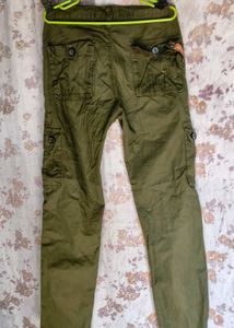 Olive Green Cargo Pants