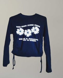 Daisy Graphic Long Sleeve Tops (Set of 2)