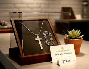 Silver Cross Necklace