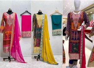 Heavy Foux Georgette Pakistani Suite