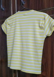 Striped Yellow T-Shirt
