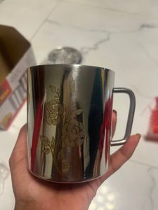 Stainless Steel Coffee Mug Set Of 2