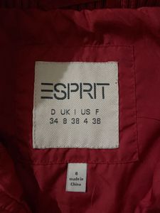 Red Padded Puffer Vest Jacket