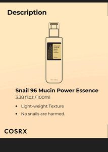 Advanced Snail 96 Mucin Power Essence✨