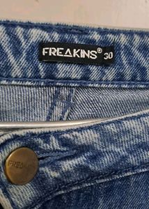 ✨ DISCOUNT ✨MID BLUE SLOUCHY JEANS