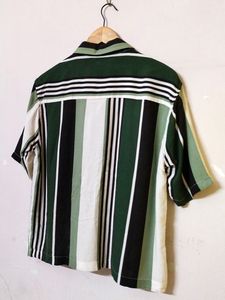 Zudio Brand Multicolour Short Shirt For Men