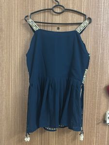 Elegant Embroidered Kurta Pallazo Set