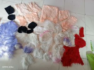 Velvet Piecs/ Teddy Making Cutting