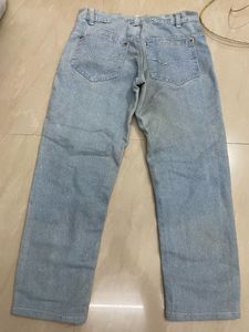 Blue Straight Fit Jeans