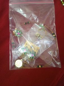 Hand Made 3D Invisible Chain With Ring