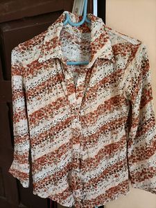Vintage Floral Button-Down