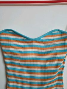 Striped Tube Top