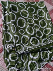 Green Cut Dana Work Silk Saree