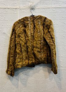 🇺🇸 H&amp;M Imported Faux Fur Coat