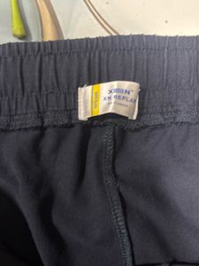 Navy Blue Track Pants