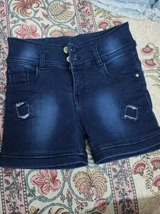 Denim Shorts Pack Of 3 (6-8 Years Girls)