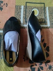 Casual Formal Black Belly Sandals