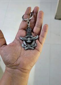 Indian Air Force Vayu Sena Metal Keychain
