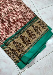 Floral Print Saree