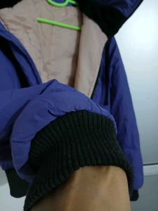 Purple Puff Jacket