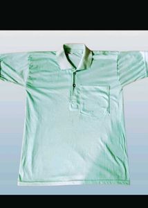 Vintage Pastel Green Polo Shirt