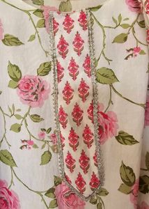 3 Piece Libas Cotton Kurta Set