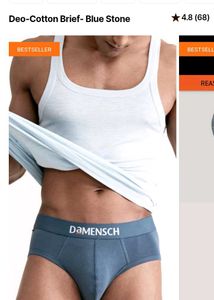 Combo 3 DaMensch Deo-Soft Briefs