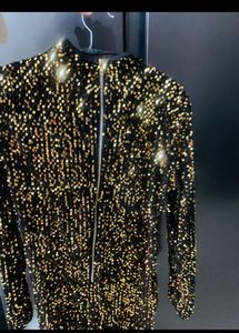 SheIn Full Sleeevs Sequin Dress