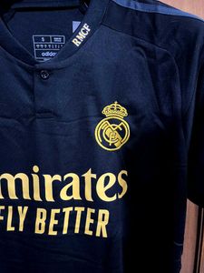 ADIDAS REAL MADRID 23/24 THIRD JERSEY BLACK