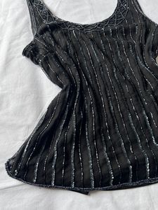 Sequinned Cami Top
