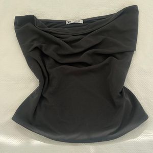 Zara Grey Tube Top