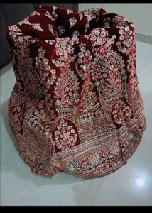 Unstitched Bridal Lehenga Choli