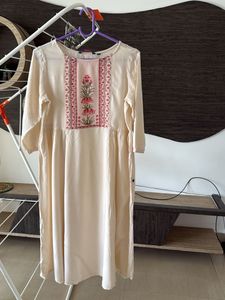 Avaasa Printed Frock Style Kurta For Women