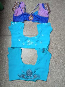 Combo Streched Blouse, Size 36