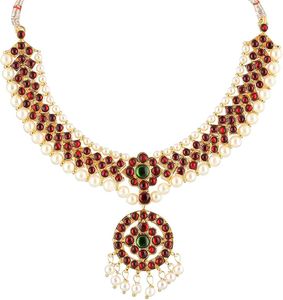 Elegant Necklace Set gold plated