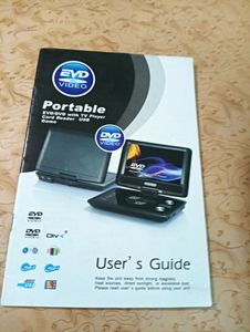 Portable EVD/DVD Player