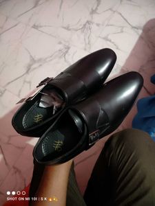 Black Formal Shoes 42 Fixed Price