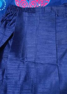 Festive Navy Blue Pajama