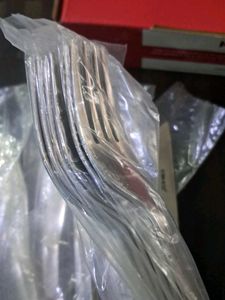 Stainless Steel Fork And  Knife Set 6 -6